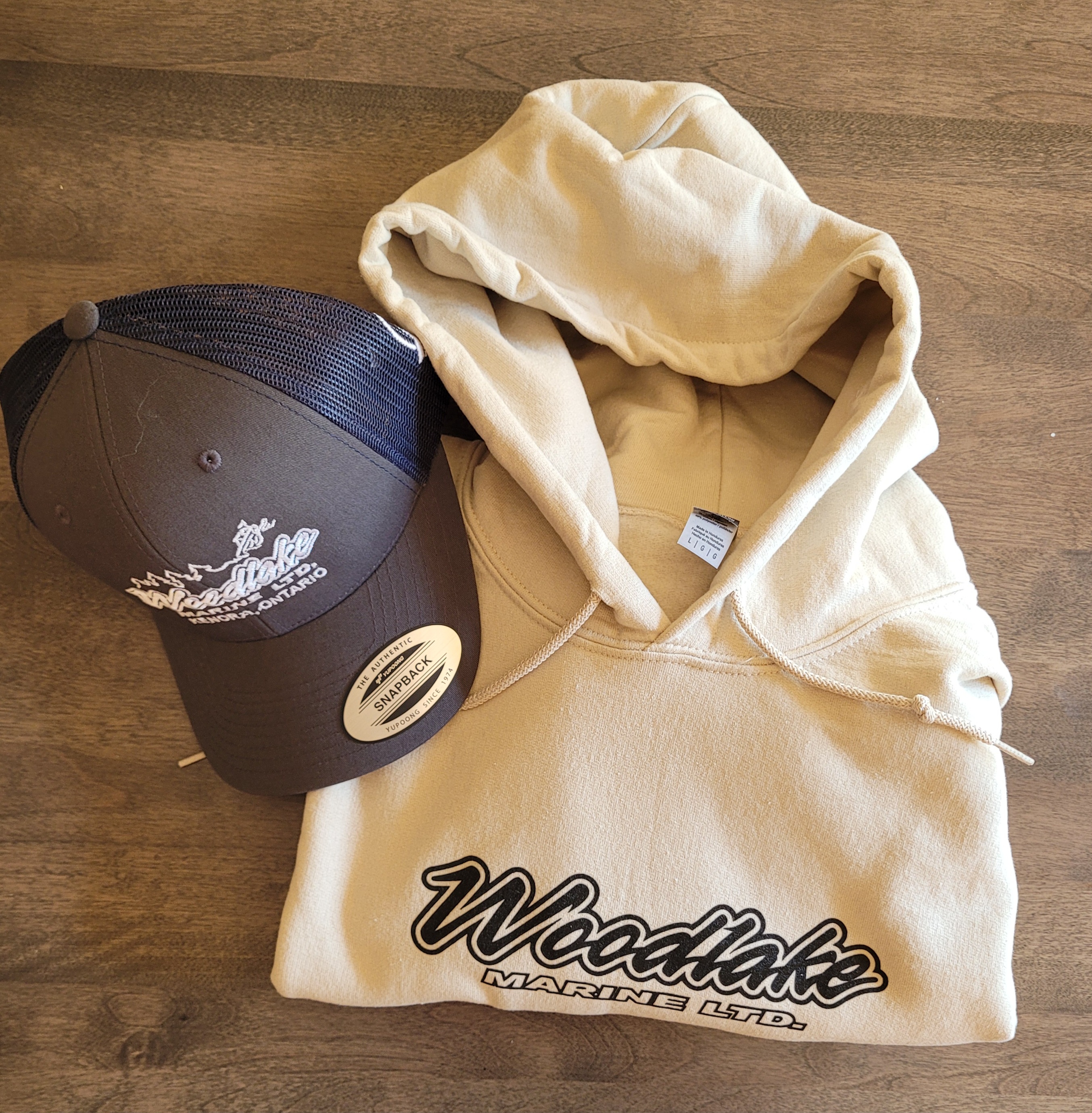 Woodlake Hoodie and Cap