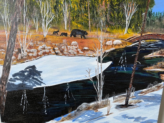 Len Mark Original Painting